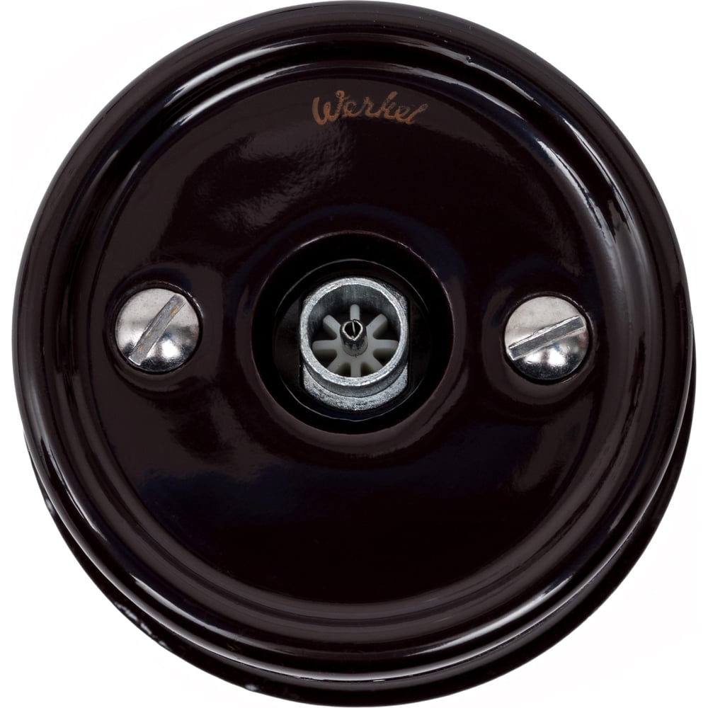 Изображение товара ТВ розетка Werkel Ретро коричневая 1 гнездо для телевизионного кабеля