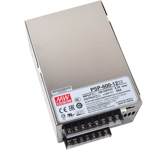 Изображение товара Источник питания Mean Well PSP-600-12 AC/DC 600Вт Т00207744