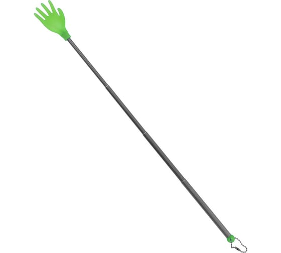 Изображение товара Телескопическая чесалка Банные штучки от 19 до 45 см, неоновая, светится в темноте 40299