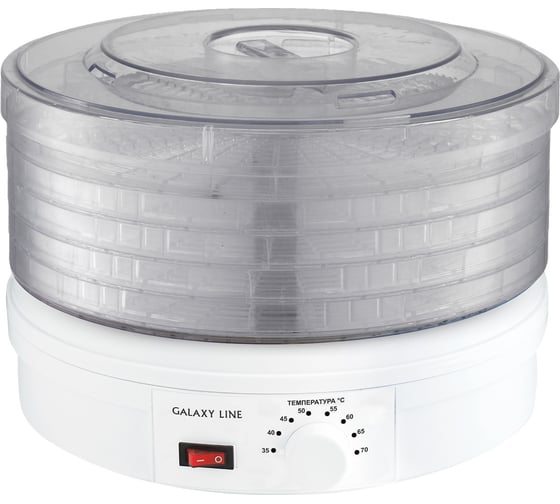 Изображение товара Электрическая сушилка для овощей и фруктов Galaxy Line gl 2633 7020926330