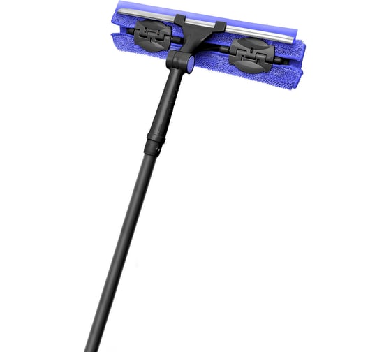 Изображение товара Стекломой You'll Love "сириус" с 2-мя съемными салфетками и телескопической рукояткой, clean space, /30/1  77035