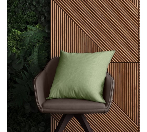 Изображение товара Декоративная подушка Волшебная Ночь полиэстер, 40/40, эвкалипт 789166