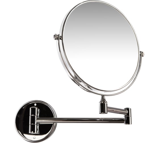 Изображение товара Зеркало для ванной Nofer Reflex с увеличением Х5, Ø 200 мм, латунь, глянец 08009.2.B