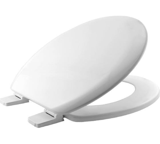 Изображение товара Сиденье для туалета Nofer деревянное белое 5000AR