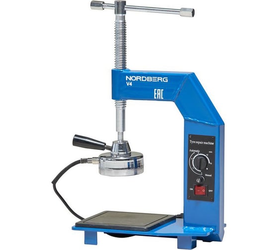 Изображение товара Настольный вулканизатор с 1м нагревательным элементом NORDBERG V4