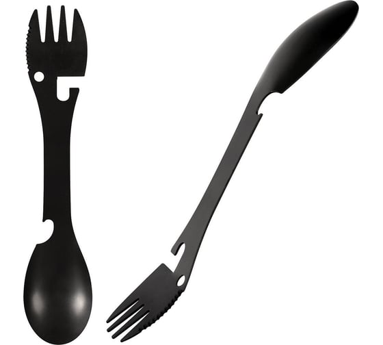 Изображение товара Ложка-вилка МУЛЬТИДОМ Походная 5 в 1, 18x3.5 см DA84-164