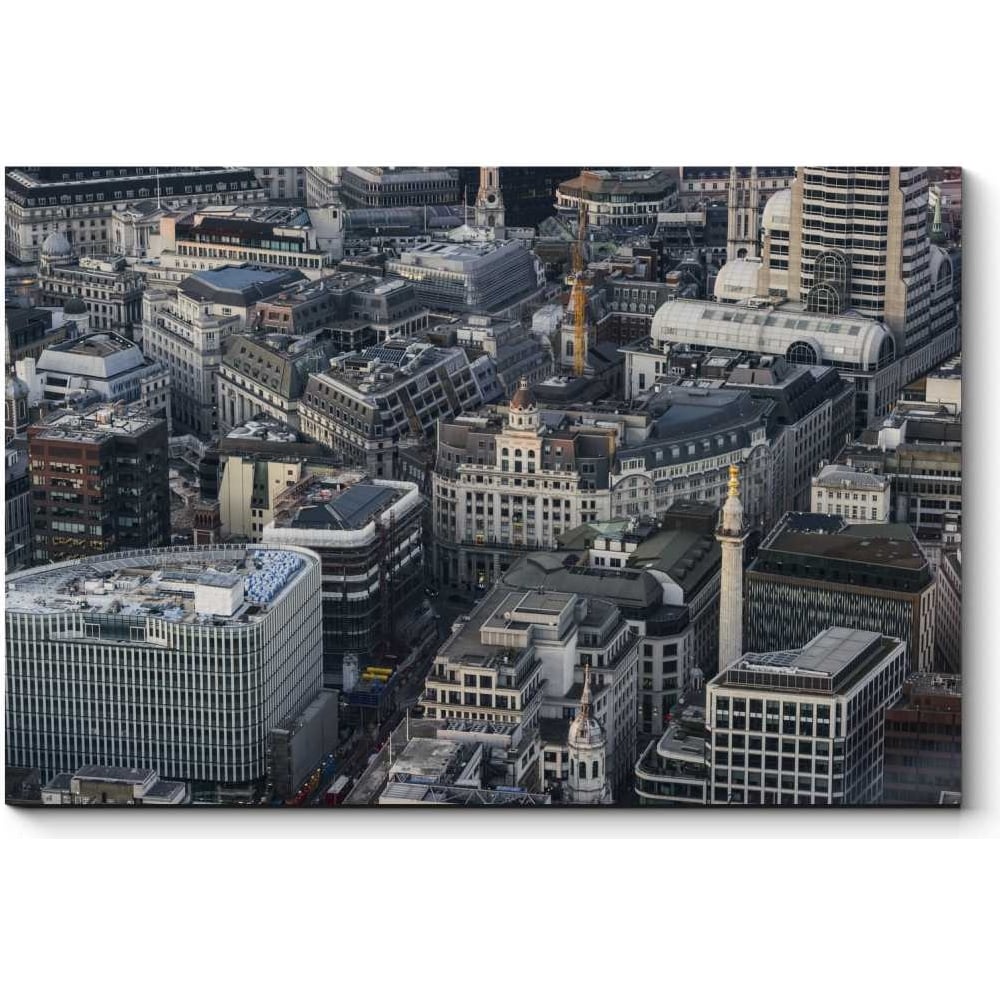 Картина Picsis картина модульная на подрамнике леди на фоне города 2шт 21 54 2шт 21 61 1шт 21 68см