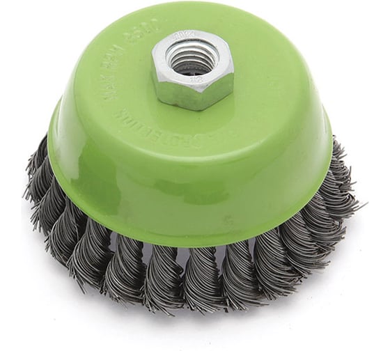 Изображение товара Щётка для УШМ кручёная чашка Дело Техники 120мм 275520
