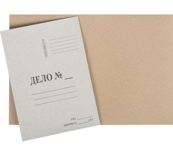 Изображение товара Папка-обложка Attache ДЕЛО Economy 190-210 гм2, немелованный, 100 штук 1241533