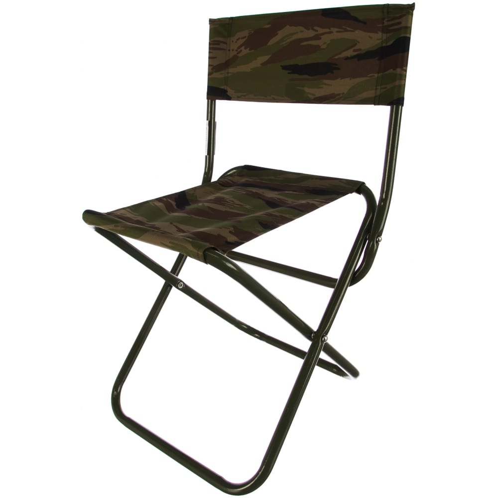 фото Складной туристический стул со спинкой следопыт 320х340х580 мм, камыш pf-for-s09