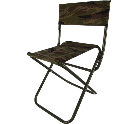 Изображение товара Складной туристический стул со спинкой Следопыт 320х340х580 мм, камыш PF-FOR-S09