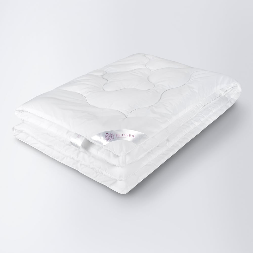 Стеганое одеяло Ecotex одеяло стеганое легкое белое золото 172x205 belashoff
