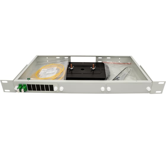 Изображение товара Кросс НК-Групп в стойку 19” 1u-ru24-lc/apc-2d-4-1 - в комплектации на 4 порта 1ULCA2d