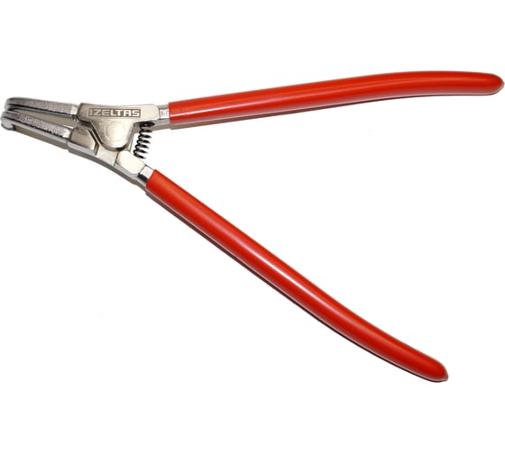 Изображение товара Съемник внешних стопорных колец 275 мм изогнутый с пружиной IZELTAS 3311120275