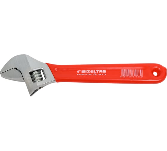 Изображение товара Ключ разводной IZELTAS 6" , 600011006