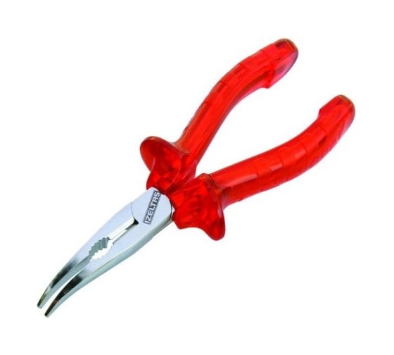 Изображение товара Плоскогубцы с удлиненными губками изогнутые KRAFT 200 мм, IZELTAS 3225133200