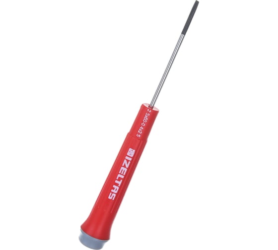 Изображение товара Отвертка для клемм с прямым шлицем 2.5х60 мм IZELTAS 4500172560