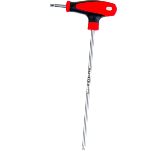 Изображение товара Т-образный ключ TORX 6-гранный с рукояткой T15 IZELTAS 4909220015