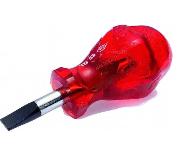 Изображение товара Укороченная отвертка с прямым шлицем KRAFT 6.5х25мм IZELTAS 4110176525