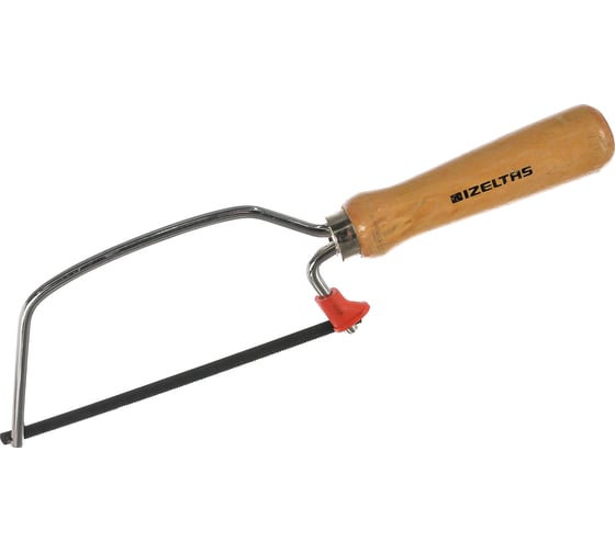 Изображение товара Ножовка по металлу IZELTAS с деревянной ручкой 150мм , 589550150