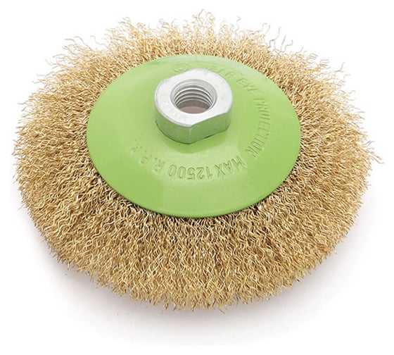 Изображение товара Щётка для УШМ проволочная конусная Дело Техники 125мм 274325