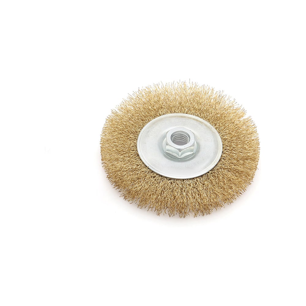 Изображение товара Щетка проволочная плоская 125 мм для УШМ Дело Техники 274125