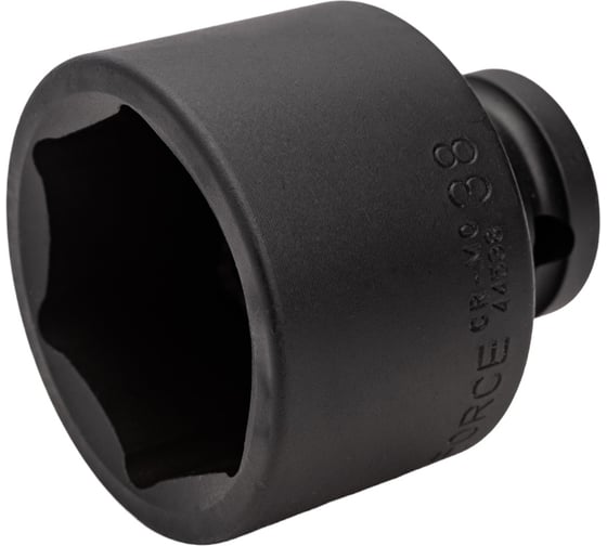 Изображение товара Головка 6-ти гранная 1/2", для пневмоинструмента, 38 мм FORCE 44538