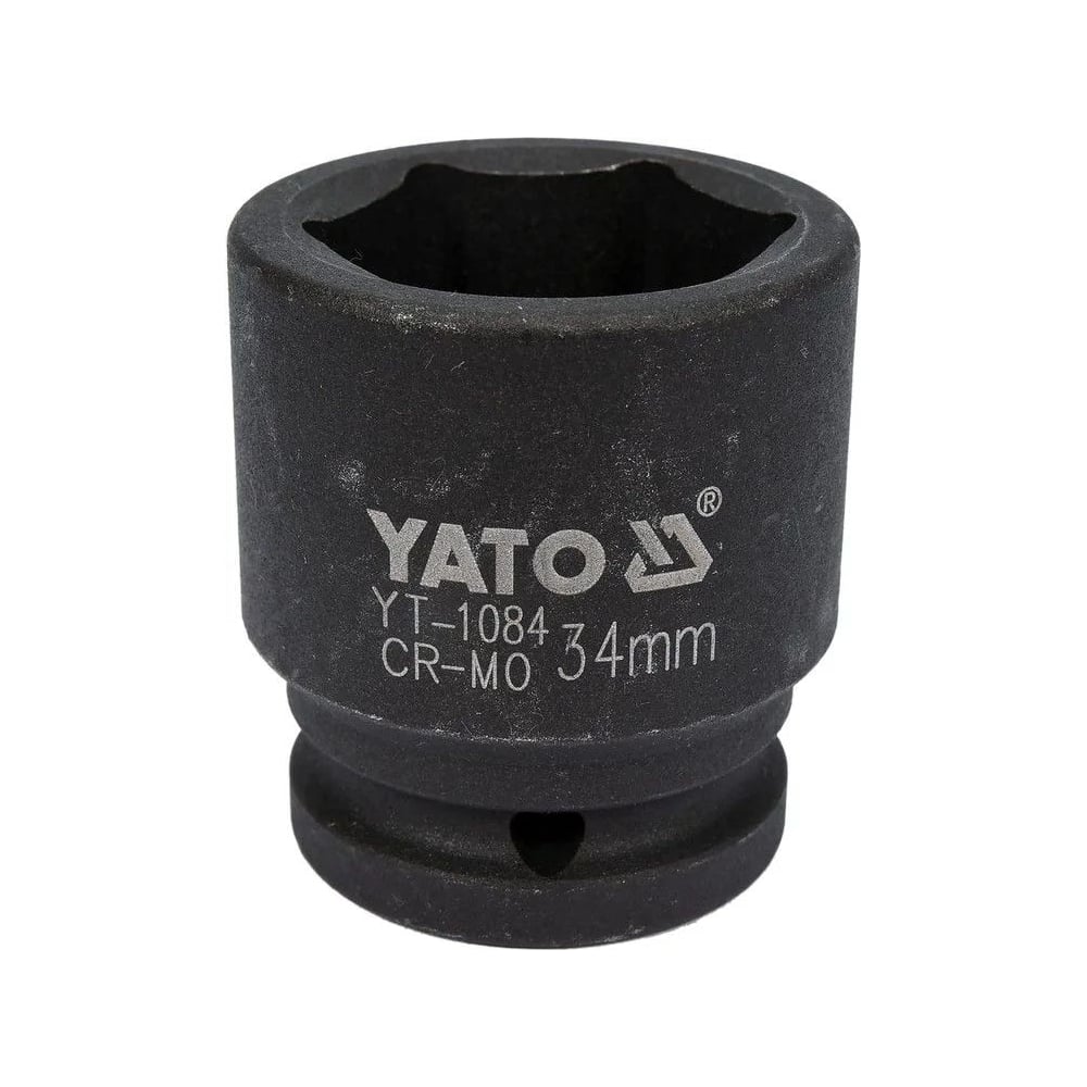 Изображение товара Головка торцевая ударная 34 мм 3/4 дюйма CrMo YATO YT-1084