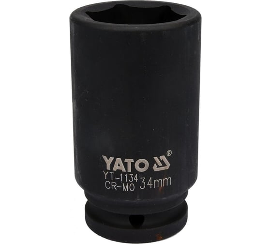 Изображение товара Головка ударная глубокая 6-гранная 34 мм, 3/4"DR YATO YT-1134