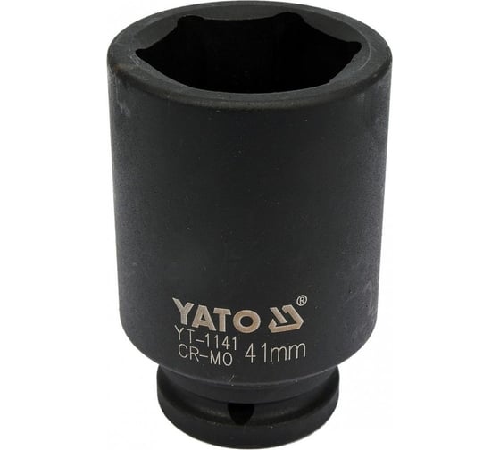 Изображение товара Головка ударная глубокая 6-гранная 41 мм, 3/4"DR YATO YT-1141