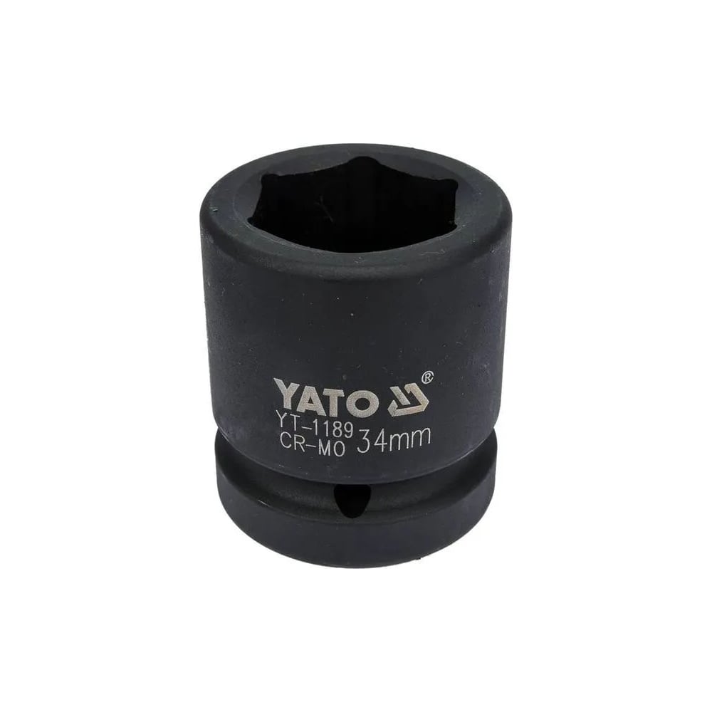 Изображение товара Головка торцевая ударная 6-гранная 34 мм 1 дюйм YATO YT-1189
