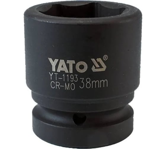 Изображение товара Головка торцевая ударная 6-гранная 38 мм, 1"DR YATO YT-1193