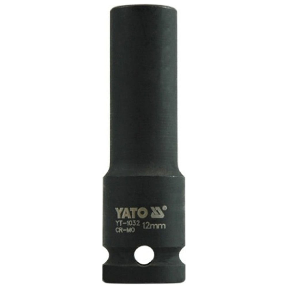 Изображение товара Головка ударная глубокая YATO 1/2" 12мм YT-1032 37141032  228    1