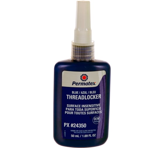 Изображение товара Фиксатор резьбы для замасленных соединений PERMATEX синий 50мл 24350