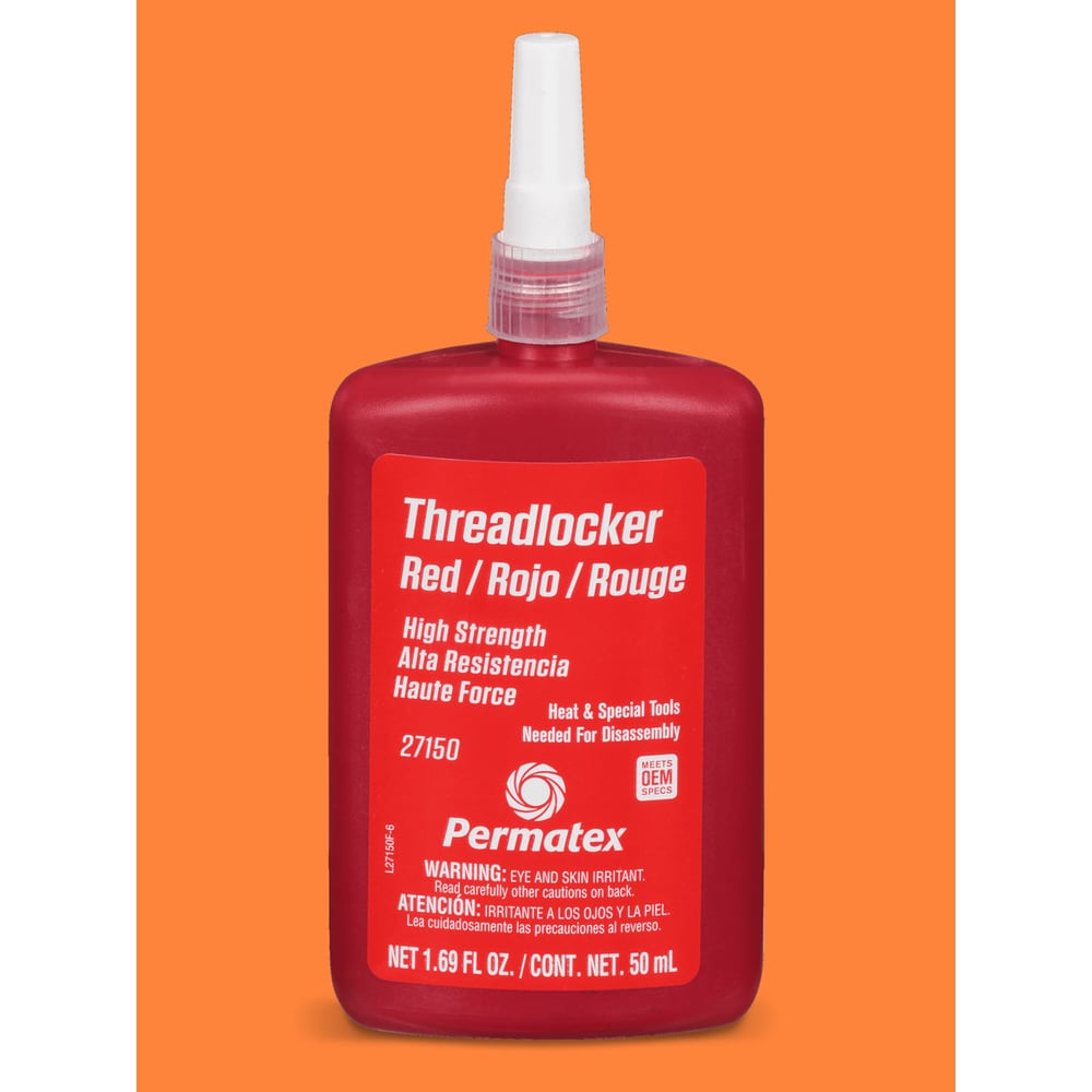 Изображение товара Фиксатор резьбы PERMATEX сильной фиксации 50 мл красный