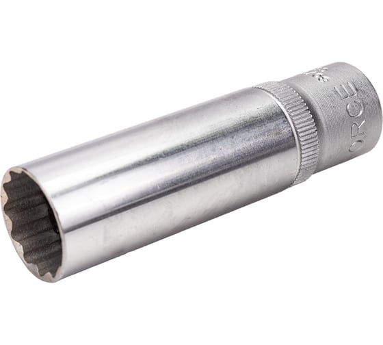 Изображение товара Головка свечная магнитная тонкостенная 12 гранная, 3/8", 16 мм, 70 мм FORCE 807316MTH