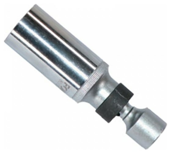 Изображение товара Головка свечная, магнитная с шаровым карданом, 12 гранная, 3/8", 16 мм FORCE 807316BM