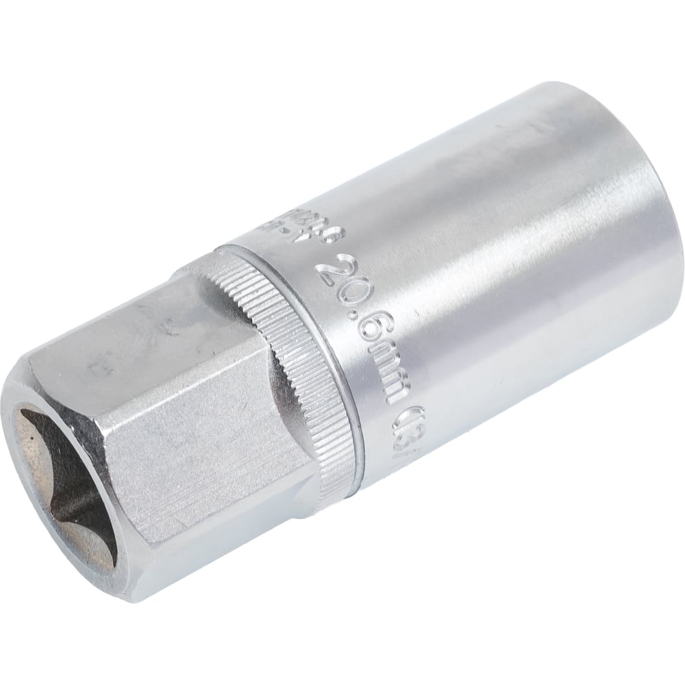 Изображение товара Головка свечная, магнитная 12 гранная, 1/2", 20.6 мм, 70 мм FORCE 807420.6M