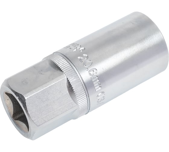 Изображение товара Головка свечная, магнитная 12 гранная, 1/2", 20.6 мм, 70 мм FORCE 807420.6M