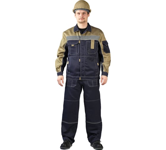 Изображение товара Костюм URSUS РОЛЬФ темно-синий/бежевый КОС122-007; 56-58, 170-176