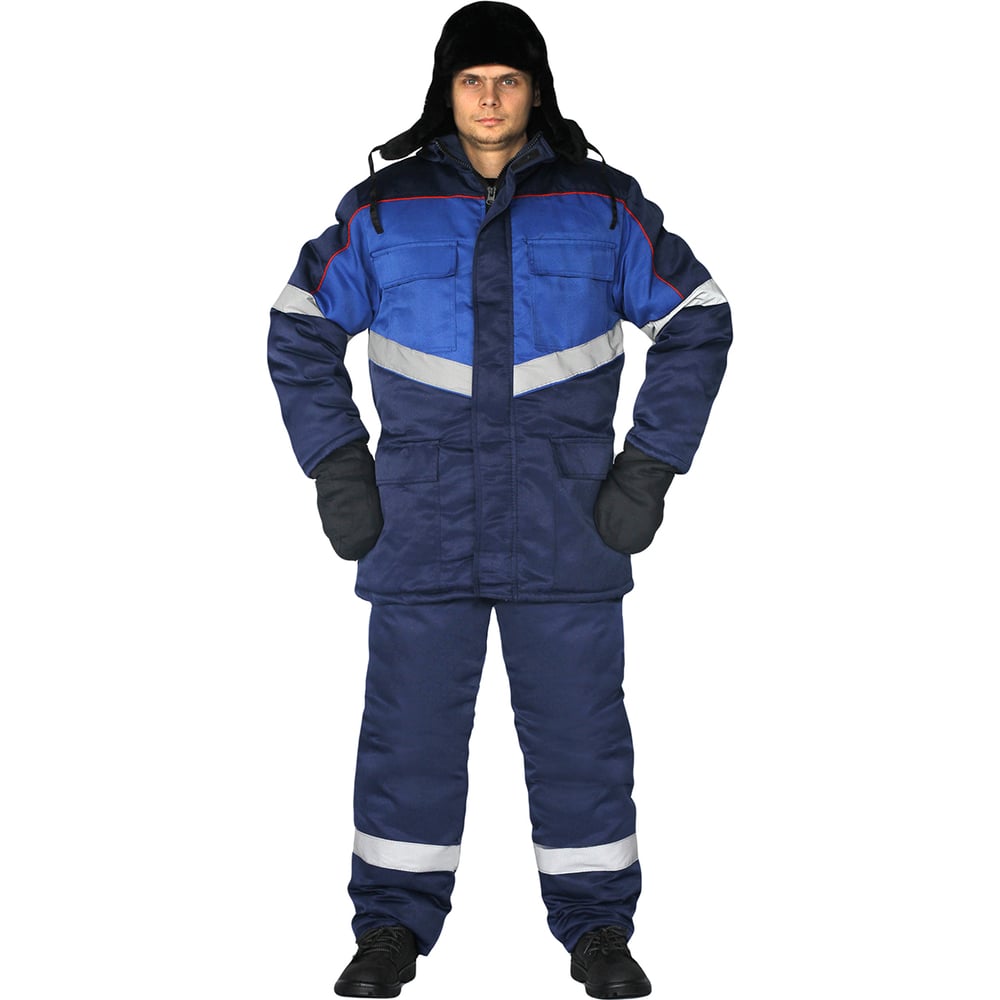 Зимний костюм URSUS ВЕКТОР-УЛЬТРА темно-синий КОС582-002; 48-50, 182-188