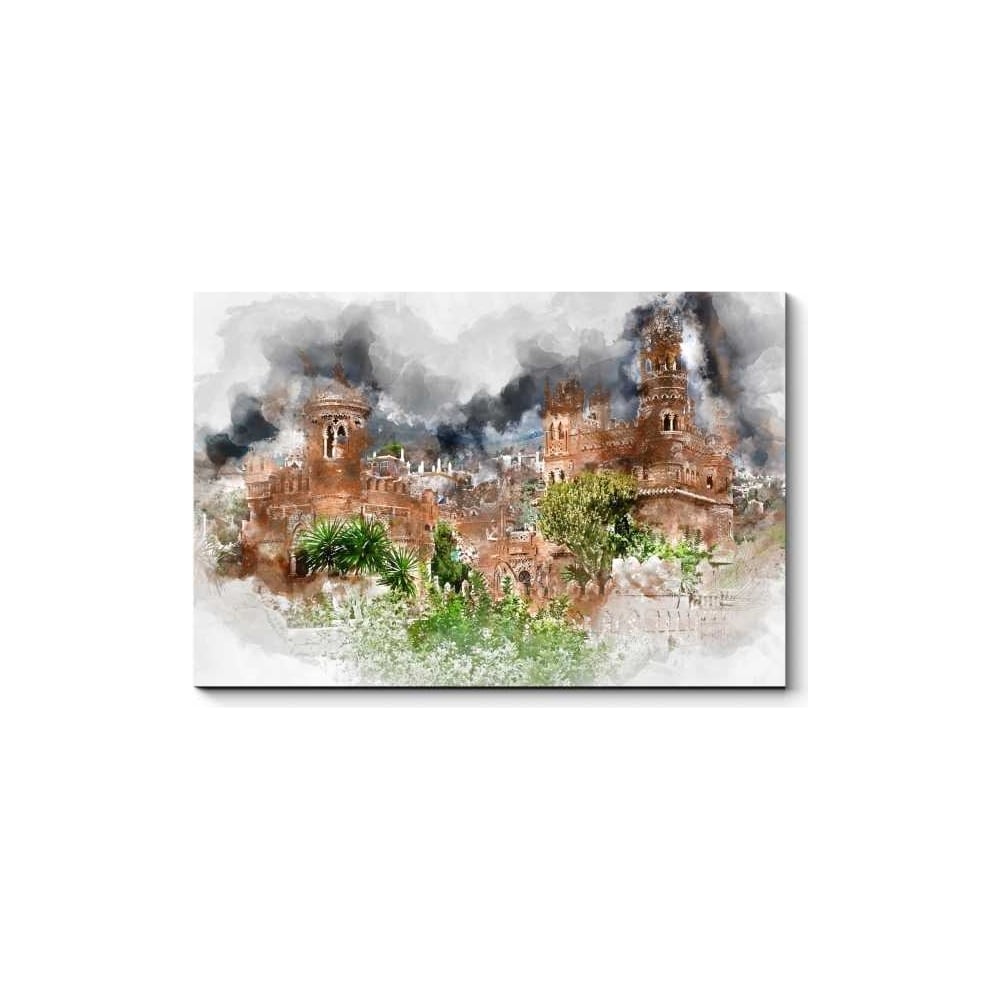 Картина Picsis скретчинг 30 × 40 см города карлскирхе