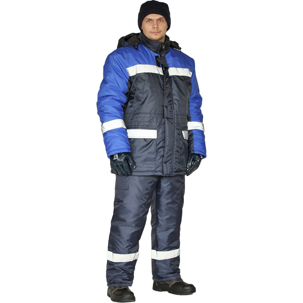 Изображение товара Зимний костюм URSUS СКАНДИН-СОП темно-синий/василек КОС639-017; 44-46, 182-188