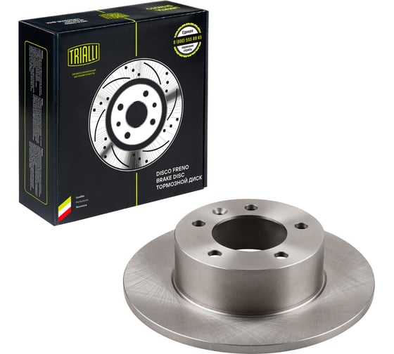 Изображение товара Диск тормозной задний для автомобилей Renault Master (10-) / Opel Movano (10-) d=305 (2 шт.) TRIALLI DF 261011
