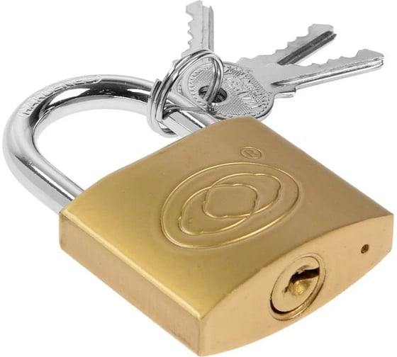 Изображение товара Навесной замок ТУНДРА тип 14, 50 мм, 3 ключа 9446341