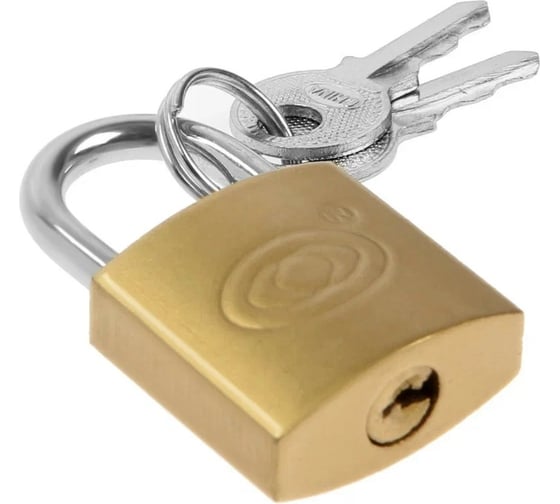 Изображение товара Навесной замок ТУНДРА тип 14, 25 мм, 2 ключа 9446339