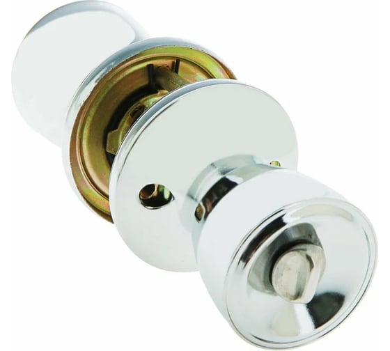 Изображение товара Защелка ТУНДРА 1203 с ключом, цвет хром 2372282