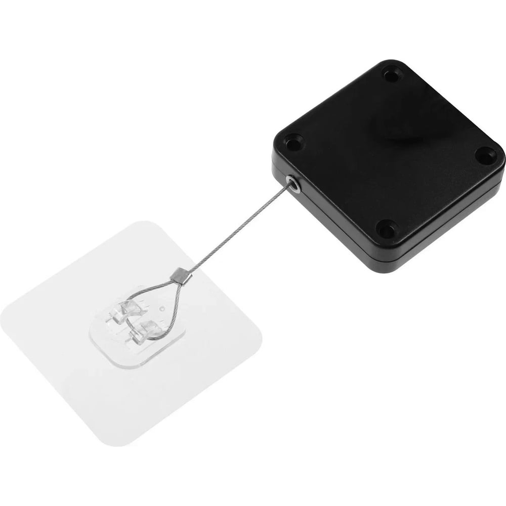 Изображение товара Дверной доводчик ТУНДРА до 20 кг черный натяжение 1200 гр