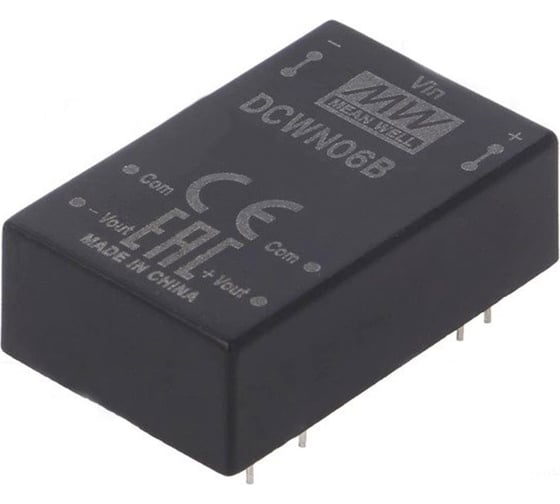 Изображение товара Преобразователь Mean Well DC-DC DCWN06B-12 Т03025568