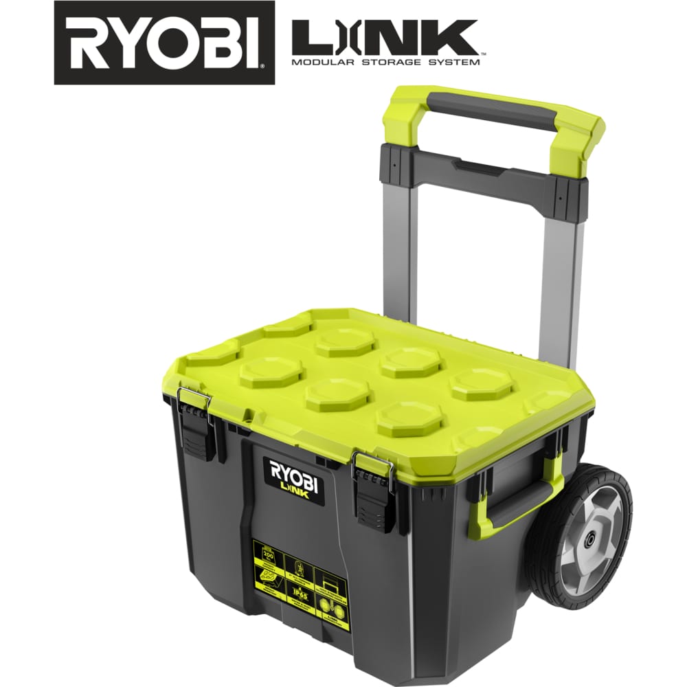 Большой ящик Ryobi ящик для инструмента с колесами mobile contractor chest stanley 1 97 503